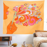 Tapisserie Indie World Soap Bubbles